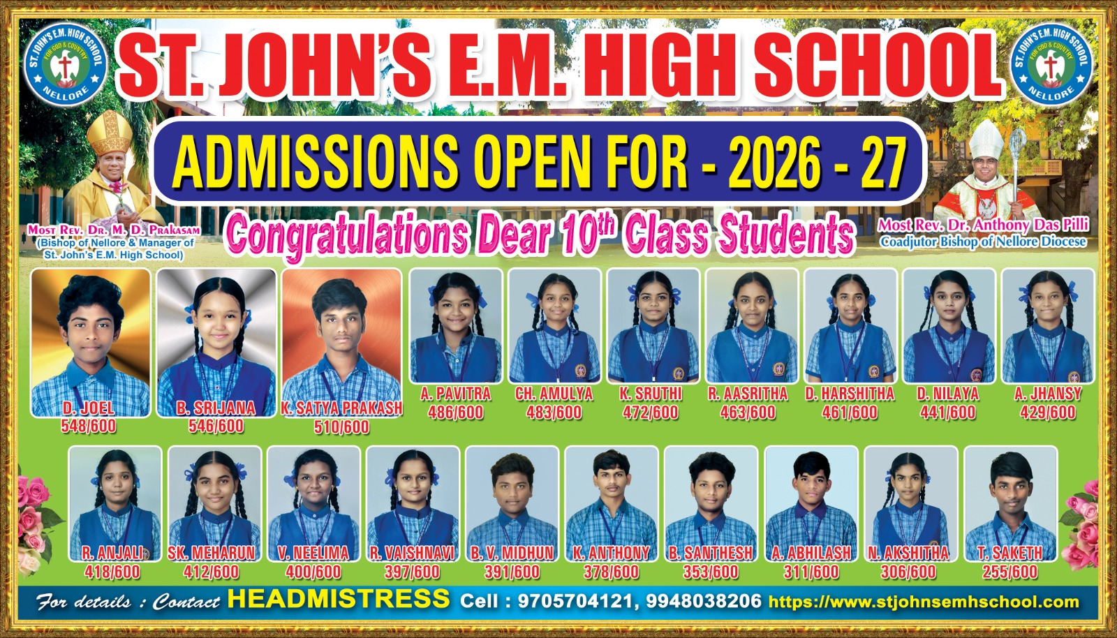 10th class results